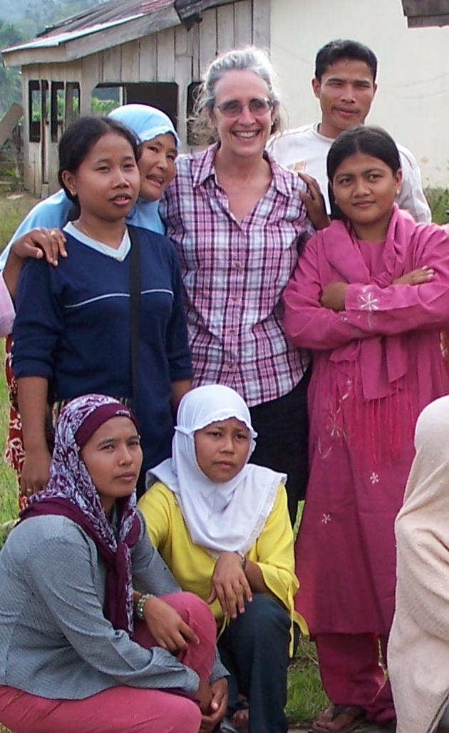 Carol in Jambi, Indonesia